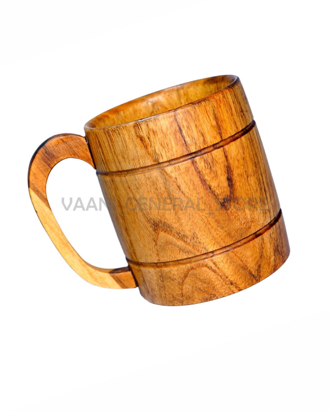 Wooden Coffee Mug Set – 400 ml (Set of 2)