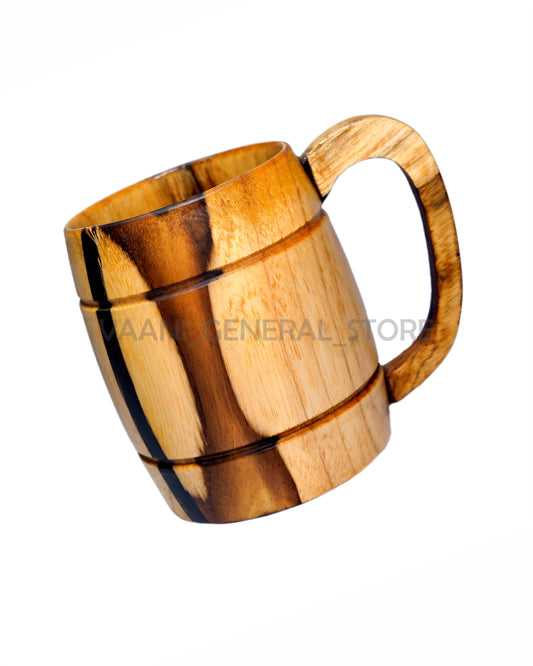 Wooden Coffee Mug Set – 250 ml (Set of 2)