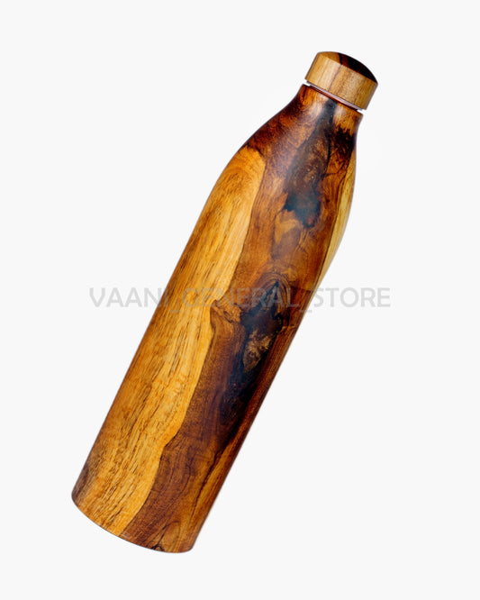 WOODEN COPPER BOTTLE (950 ml)