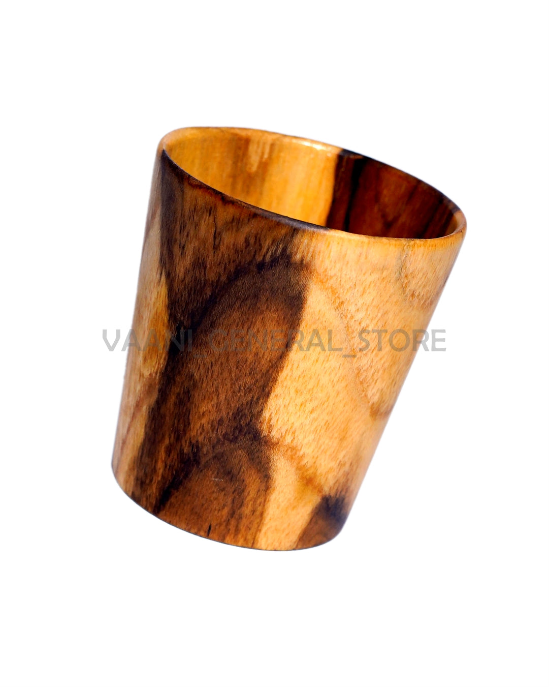 Wooden Glass Set – 120 ml (Set of 6)