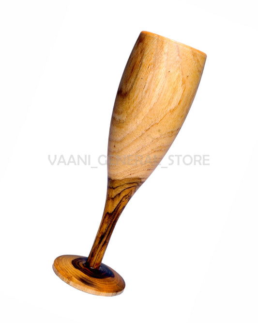Wooden Wine Glass Set – 200 ml (Set of 2)